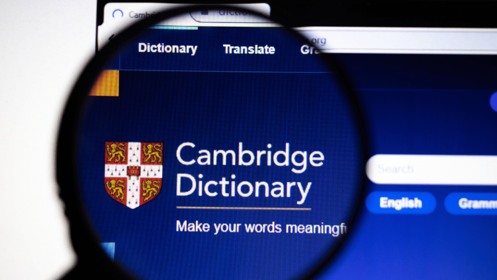 Cambridge Dictionary website